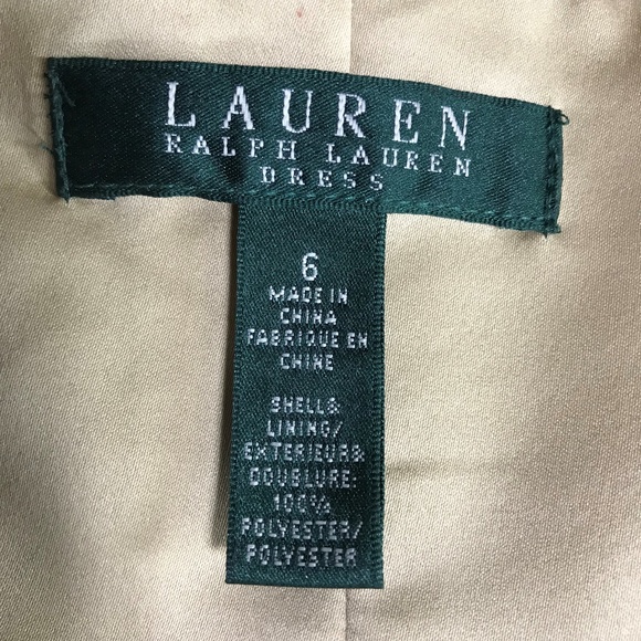 Gorgeous Floral Dress by Ralph Lauren 6 EUC - Picture 7 of 7